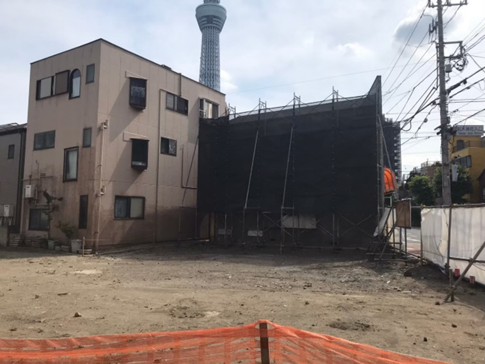 墨田区 木造解体工事